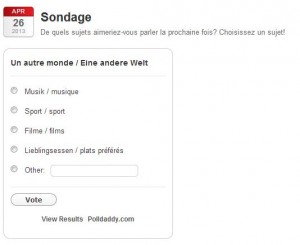 Sondage